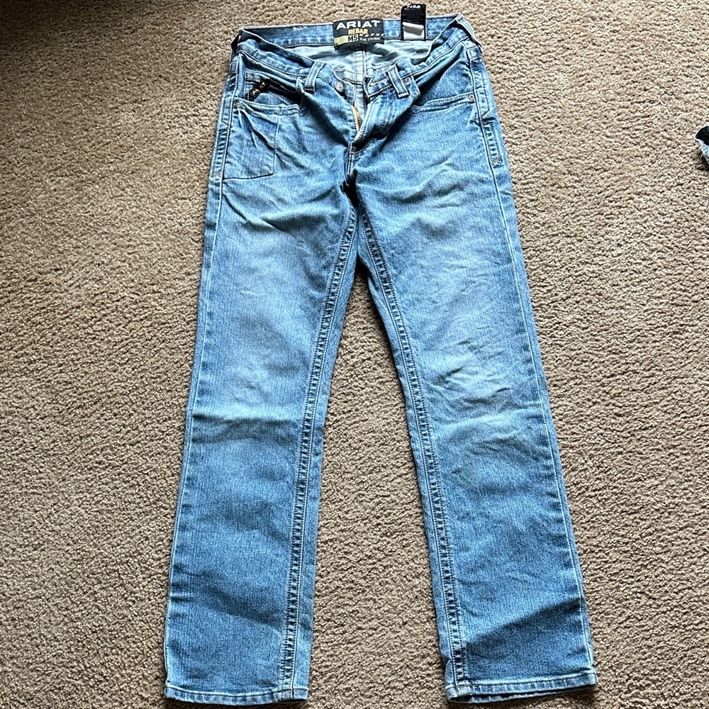Ariat Men's Classic Straight Blue Jeans
